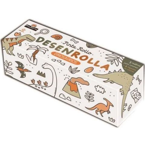 DESENROLLA PINTA ROLLO: LOS DINOSAURIOS (MANOLITO BOOKS