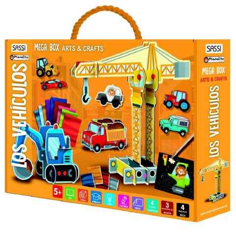 LOS VEHÍCULOS: MEGA BOX (MANOLITO BOOKS)