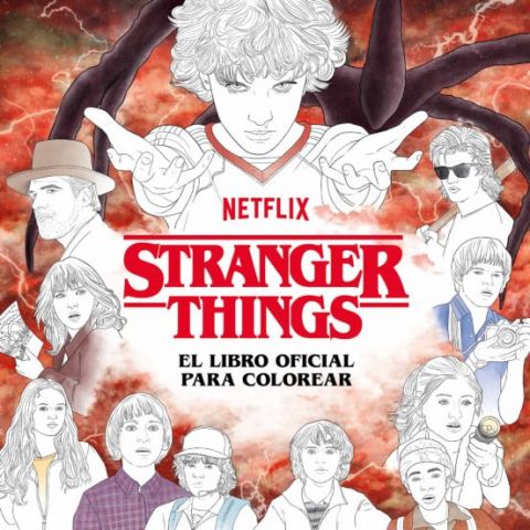 STRANGER THINGS. EL LIBRO OFICIAL PARA COLOREAR (GRIJALBO)