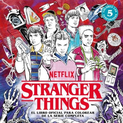 STRANGER THINGS. EL LIBRO OFICIAL PARA COLOREAR (GRIJALBO)