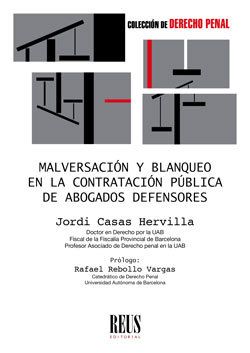 MALVERSACIÓN Y BLANQUEO EN LA CONT. P. DE ABOGADOS