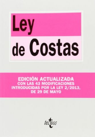 LEY DE COSTAS 2013 (TECNOS)