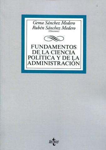 FUNDAMENTOS DE LA CIENCIA POLÍTICA Y DE LA ADMINIS