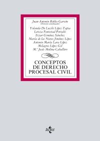 CONCEPTOS DE DERECHO PROCESAL CIVIL 2017 (TECNOS)