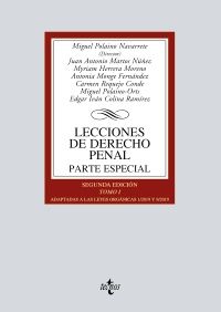 LECCIONES DE DERECHO PENAL P. ESP. TOMO I ED. 2019