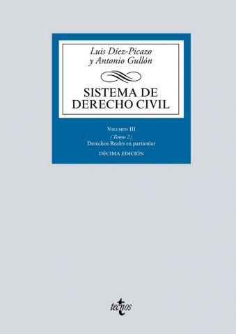 SISTEMA DE DERECHO CIVIL VOL.III TOMO 2. 2019