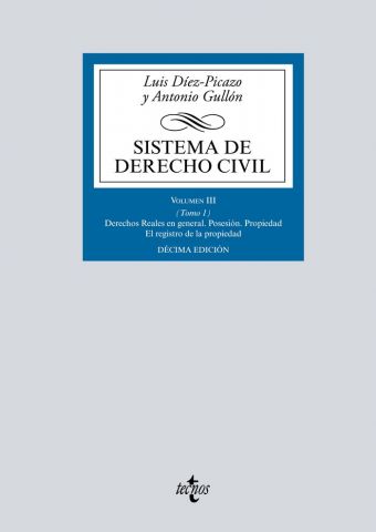 SISTEMA DE DERECHO CIVIL VOL.III TOMO 1. 2019