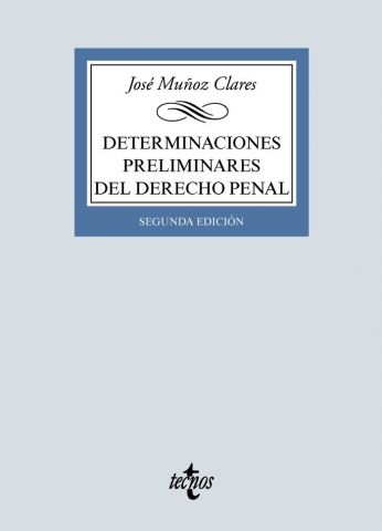 DETERMINACIONES PRELIMINARES DEL D. PENAL ED. 2020