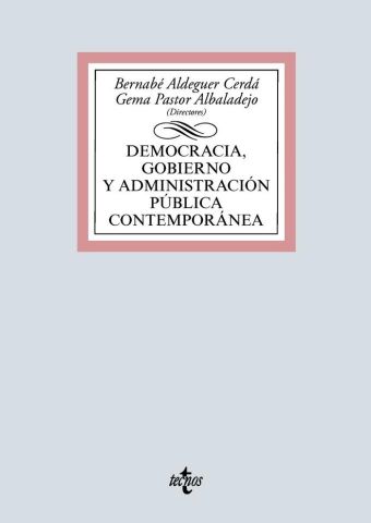 DEMOCRACIA, GOBIERNO Y ADMINISTRACIÓN P (TECNOS)