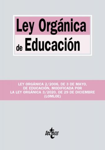 LEY ORGÁNICA DE EDUCACIÓN 2021 (TECNOS)