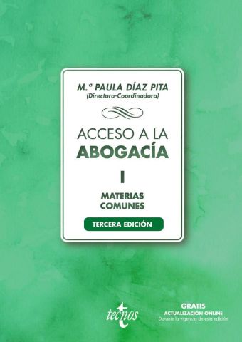 ACCESO A LA ABOGACÍA I COMUNES 2021 (TECNOS)