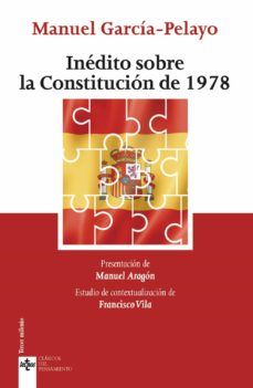 INÉDITO SOBRE LA CONSTITUCIÓN DE 1978 (TECNOS)