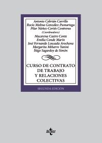CURSO DE CONTRATO DE TRABAJO Y RELACIONES COLECTIVAS ED. 2022 (TECNOS)