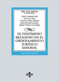 EL FENÓMENO RELIGIOSO EN EL ORDENAMIENTO JURÍDICO ESPAÑOL ED. 2022 (TECNOS)