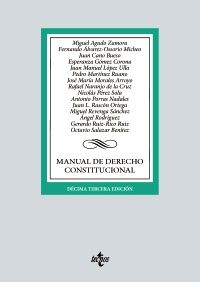 MANUAL DE DERECHO CONSTITUCIONAL ED. 2022 (TECNOS)