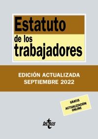ESTATUTO DE LOS TRABAJADORES ED. 2022 (TECNOS)