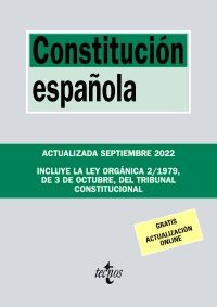 CONSTITUCIÓN ESPAÑOLA ED. 2022 (TECNOS)