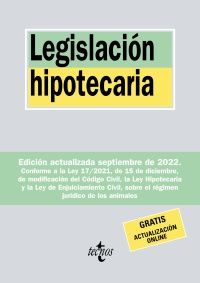 LEGISLACIÓN HIPOTECARIA ED. 2022 (TECNOS)