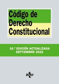 CÓDIGO DE DERECHO CONSTITUCIONAL ED. 2022 (TECNOS)