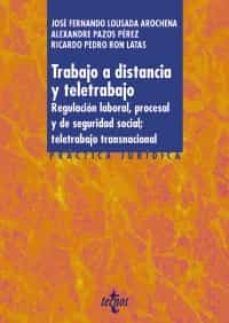 TRABAJO A DISTANCIA Y TELETRABAJO (TECNOS)