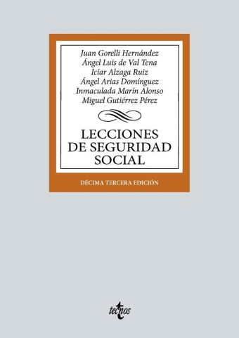 LECCIONES DE SEGURIDAD SOCIAL ED. 2023 (TECNOS)