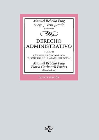 DERECHO ADMINISTRATIVO TOMO II ED. 2023 (TECNOS)