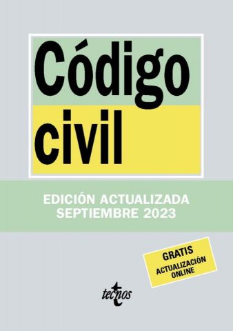 CÓDIGO CIVIL ED. 2023 (TECNOS)