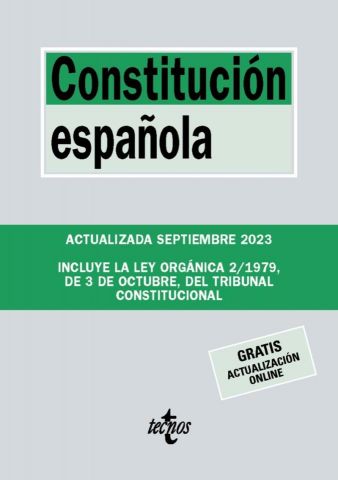 CONSTITUCIÓN ESPAÑOLA ED. 2023 (TECNOS)