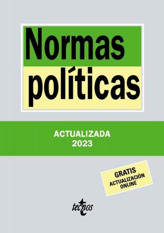 NORMAS POLÍTICAS ED. 2023 (TECNOS)
