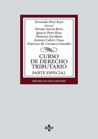 CURSO DE DERECHO TRIBUTARIO P. ESPECIAL ED. 2024 (TECNOS)