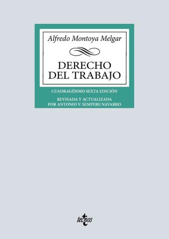 DERECHO DEL TRABAJO ED. 2025 (TECNOS)