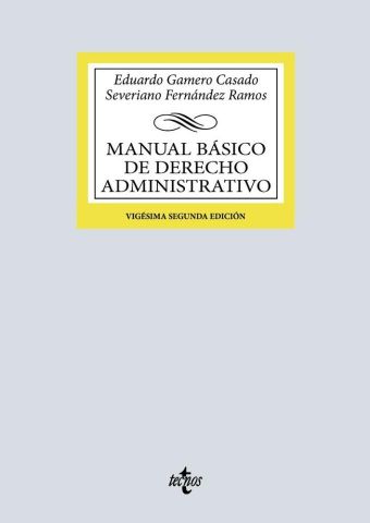 MANUAL BÁSICO DE DERECHO ADMINISTRATIVO ED. 2025 (TECNOS)
