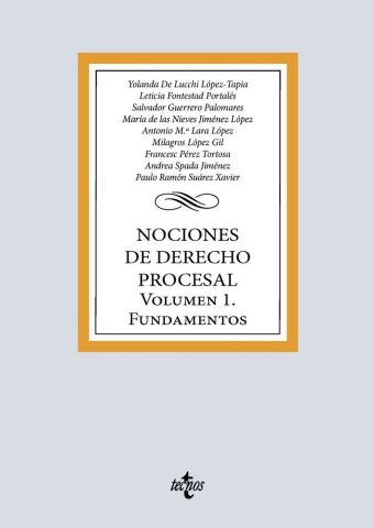 NOCIONES DE DERECHO PROCESAL VOL. 1 (TECNOS)