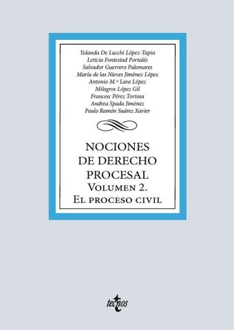 NOCIONES DE DERECHO PROCESAL VOL. 2 (TECNOS)