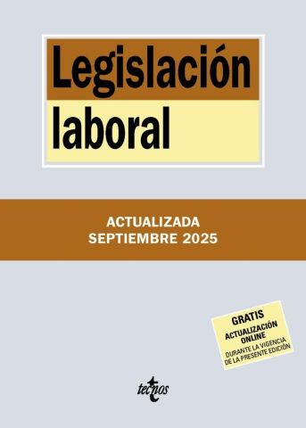 LEGISLACIÓN LABORAL ED. 2025 (TECNOS)