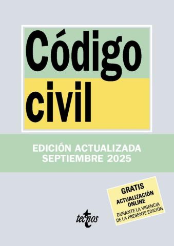 CÓDIGO CIVIL ED. 2025 (TECNOS)