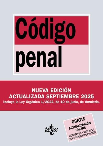 CÓDIGO PENAL ED. 2025 (TECNOS)