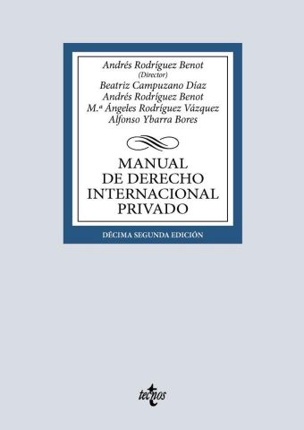 MANUAL DE DERECHO INTERNACIONAL PRIVADO ED. 2026 (TECNOS)