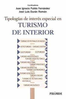 TIPOLOGÍAS DE INTERÉS ESPECIAL EN TURISMO DE INT.