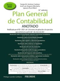 PLAN GENERAL DE CONTABILIDAD ANOTADO ED. 2022 (PIRÁMIDE)