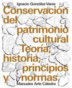 CONSERVACIÓN DEL PATRIMONIO CULTURAL (CÁTEDRA)