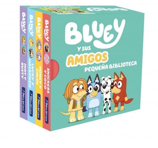BLUEY Y SUS AMIGOS. PEQUEÑA BIBLIOTECA (BEASCOA)