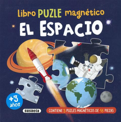 LIBRO PUZLE MAGNÉTICO. EL ESPACIO (SUSAETA)
