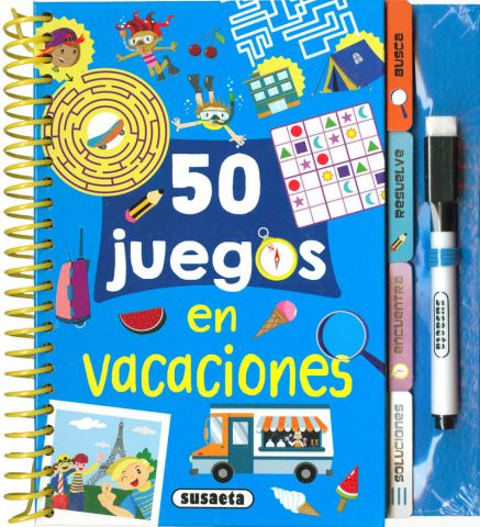 50 JUEGOS EN VACACIONES (SUSAETA)
