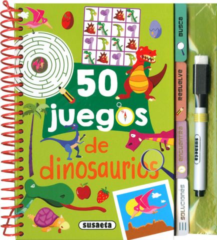 50 JUEGOS DE DINOSAURIOS (SUSAETA)