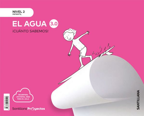 ¡CUÁNTO SABEMOS! EL AGUA 3.0 NIVEL 2 (SANTILLANA)