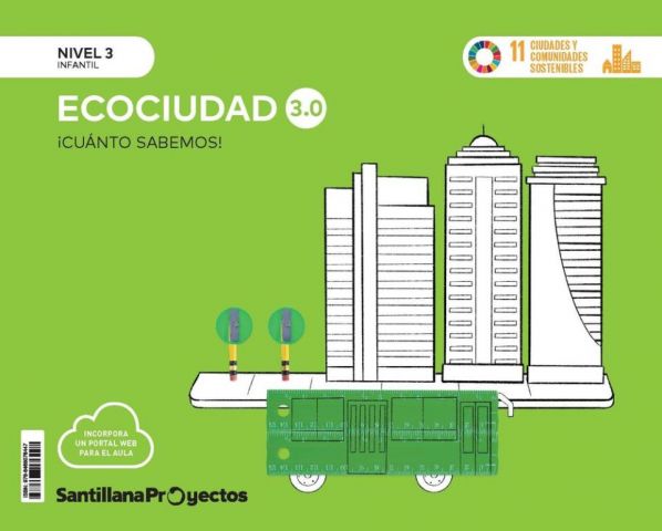 ¡CUÁNTO SABEMOS! ECOCIUDAD NIVEL 3 (SANTILLANA)