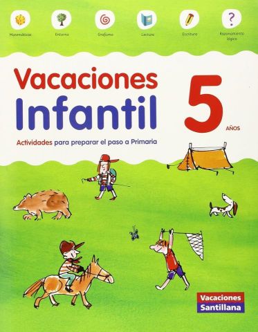 VACACIONES  INFANTIL 5 AÑOS (SANTILLANA)