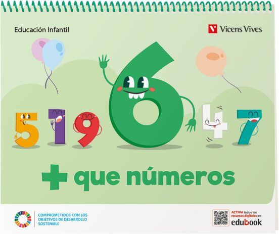 + QUE NÚMEROS. CUADERNO 6 (VICENS VIVES)