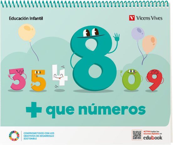 + QUE NÚMEROS. CUADERNO 8 (VICENS VIVES)